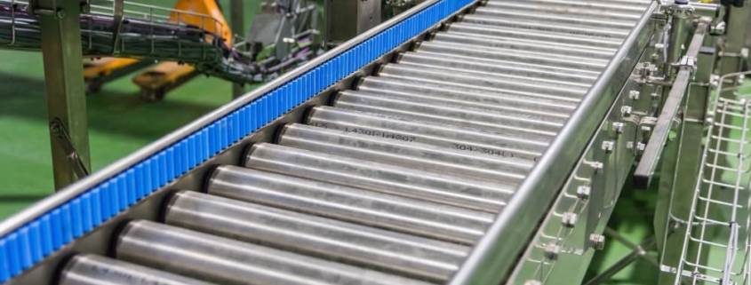 cinta transportadora de rodillos